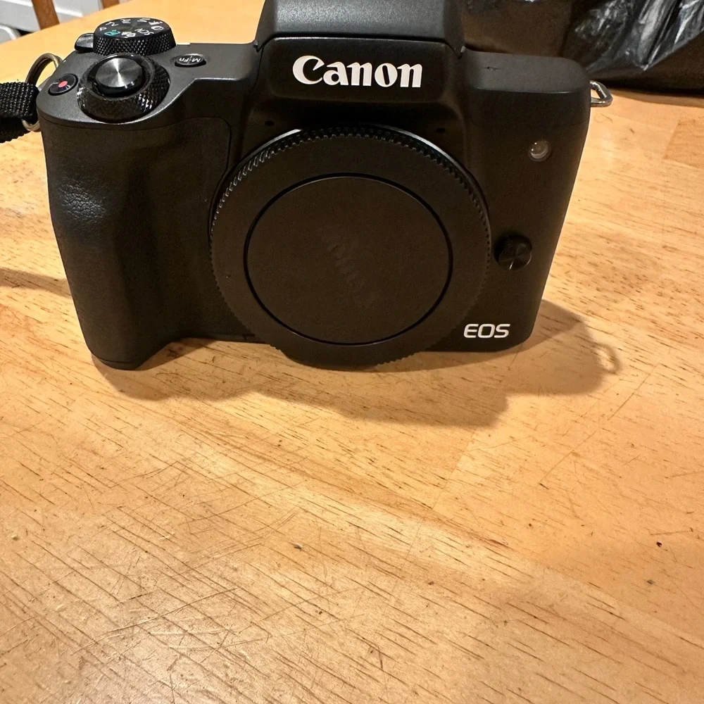 Canon EOS Black Digital Camera with Flip Screen